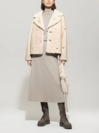 LUISA CERANO | Jacke in Felloptik | 